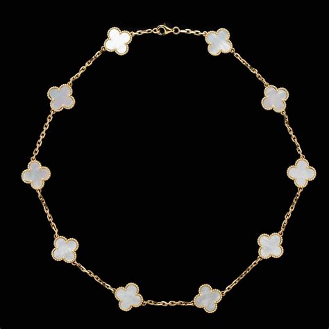 replica jewelry van cleef and arpels|van cleef clover necklace copy.